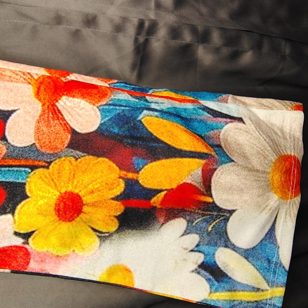 Colorful Floral Pants - Picture 9 of 12